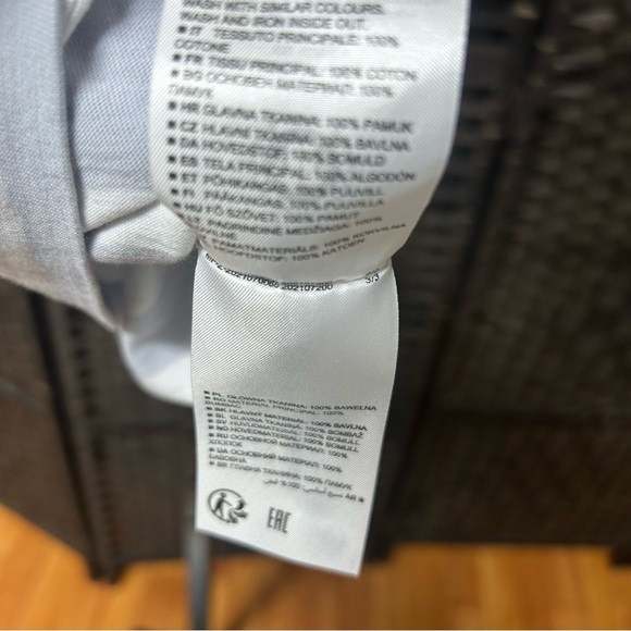 Marc O’ Polo striped cotton t-shirt size large women’s boxy blue and white - Picture 7 of 8